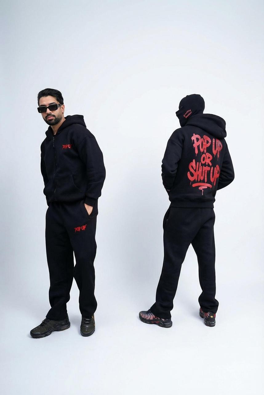 Ensemble streetwear Noir - POPUP -