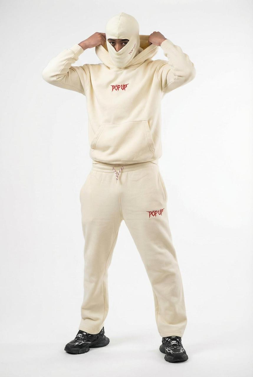 Ensemble hoodie crème – POPUP